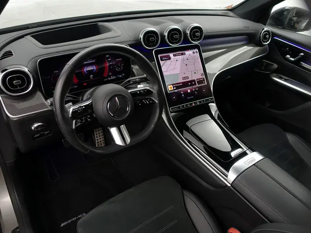 Mercedes-Benz GLC-klasse 400e 4MATIC AMG Line- Achteras besturing, Burmester Audio, Head Up, Panoram...