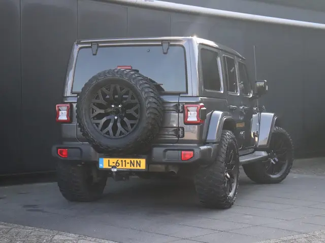 Jeep Wrangler Unlimited 2.0T Sahara SKY ONE | LEDER | CAMERA | TREKHAAK | ALPINE AUDIO | STOEL/STUUR...