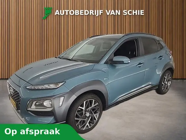 Hyundai Kona 1.6 GDI HEV Premium 1e-Eig. & Keurig-Onderh. BOVAG-Garantie. NL-Auto