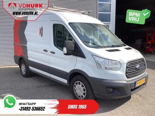 Ford Transit 2.0 TDCI 130 pk L2H2 Trend 2.8t Trekverm./ DB-VV./ Navi/ Camera/ Cruise/ Imperiaal/ Rea...