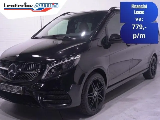 Mercedes-Benz V-klasse 300d 4-MATIC Lang AMG Line Dubbel Cabine NAP 2x Elek. schuifdeur, Leder Beige...