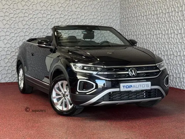 Volkswagen T-Roc Cabrio TSI VIR.COCKPIT CARPLAY NAVI IQ.LED STOEL/STUUR.VERW DAB ADAP.CRUISE ✅Top A...