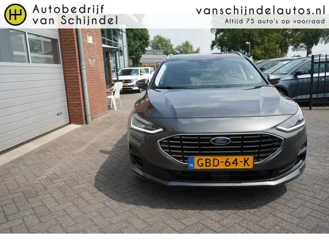 Ford Focus Wagon 1.0 ECOBOOST HYBRID TITANIUM ORIGINEEL NEDERLANDS NAVIGATIE ANDROID/APPLECARPLAY 4X...