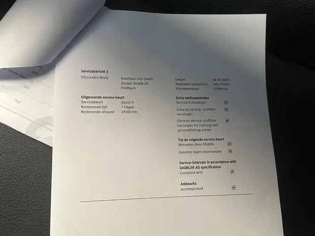 Mercedes-Benz EQV 300 L2 Business Solution Limited 90 kWh VAN: 42.900,- VOOR: 39.877,- UW WKVOORDEEL...