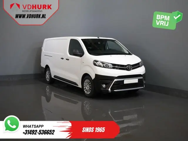 Toyota PROACE Worker 2.0 145 pk L3 Standkachel/ Stoelverw/ Carplay/ Camera/ PDC/ Cruise/ Trekhaak/ A...