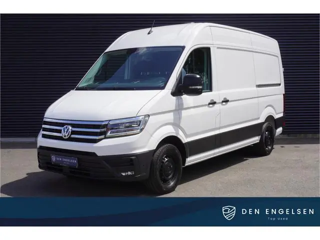 Volkswagen Crafter 180pk Automaat L3H3/L2H2 LED 2x Schuifdeur Standkachel Stoelverwarming Navigatie...
