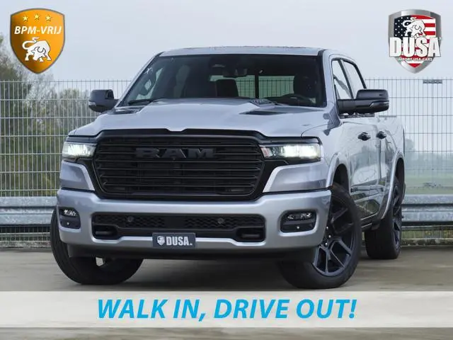 Dodge RAM 1500 | Laramie | Premium Night | 3.0L I6 Hurricane | Crew Cab | 4X4 | BPM-VRIJ | Niveau re...