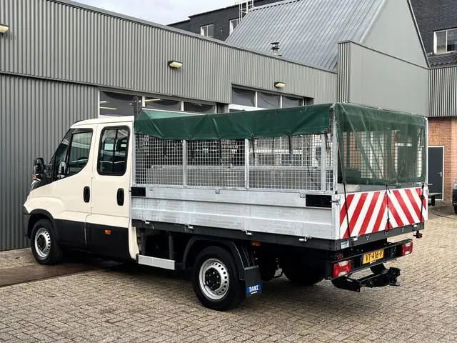 Iveco Daily 35S11D 2.3 345 7 persoons 3500kg trekgewicht Airco Euro 5 Pick-up Open laadbak Bakwagen...
