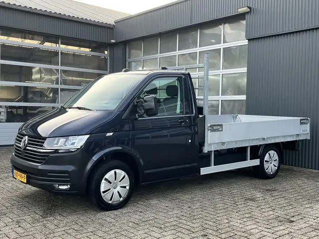 Volkswagen Transporter 2.0 TDI L2 Pick up open laadbak Pick-up met Airco Telefoonverbinding 3-Persoo...