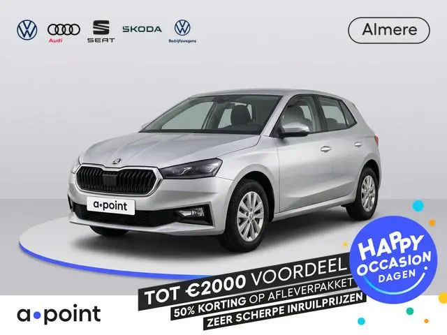 Skoda Fabia 1.0 TSI Business Edition 95 pk | Navigatie via App | Parkeersensoren achter | Autom. air...