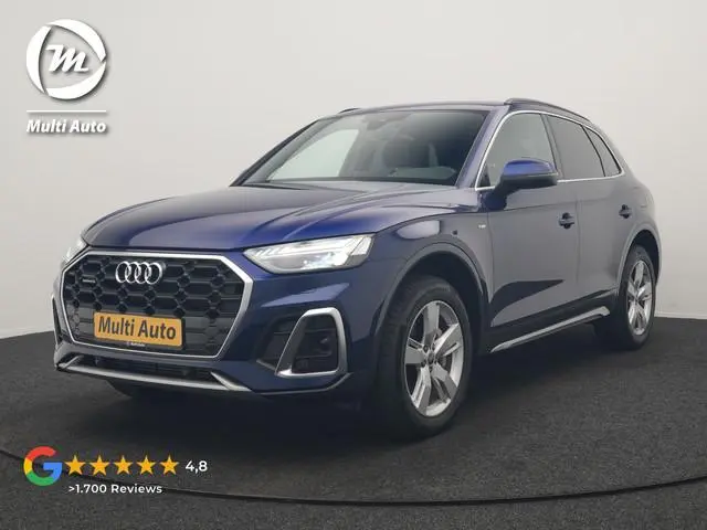 Audi Q5 50 TFSI e 2x S Line PHEV 300pk Dealer O.H | SOH 92,6% | Sportstoelen Verwarmd | Bang & Olufs...