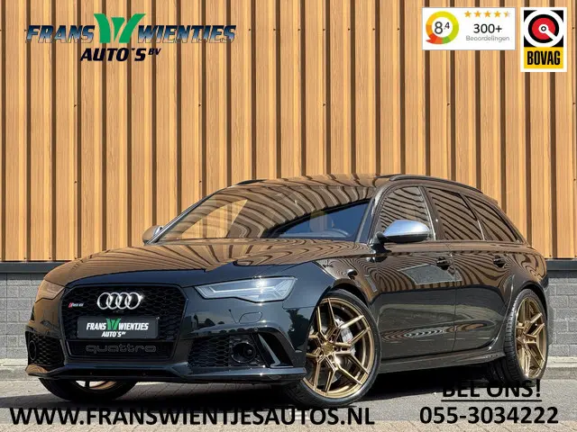 Audi RS6 4.0 TFSI Quattro Performance Pro Line Plus | 605 PK! | Keramische Remmen | Panoramadak | Le...