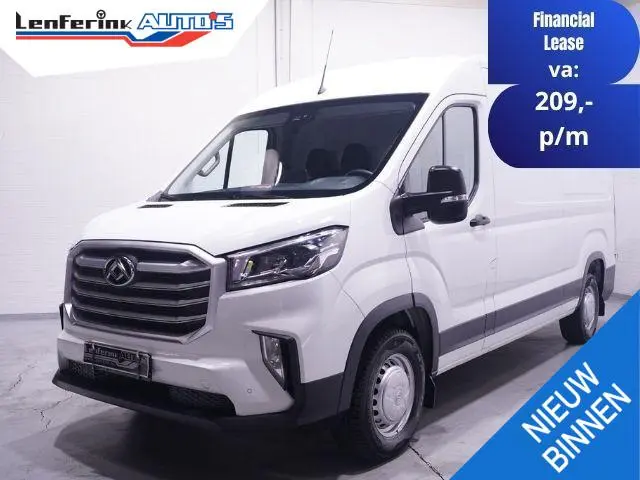 Maxus Deliver 9 2.0 CiT 148 pk L3H2 Airco, Slechts 39 dkm!, Camera Apple Carplay, Laadruimte Pakket,...