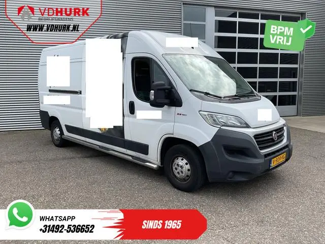Fiat Ducato 2.3 MJ 180 pk L3H2 NL Auto/ Alarm III/ 270Gr.Deuren/ Climate/ Navi/ Cruise/ Camera/ Side...