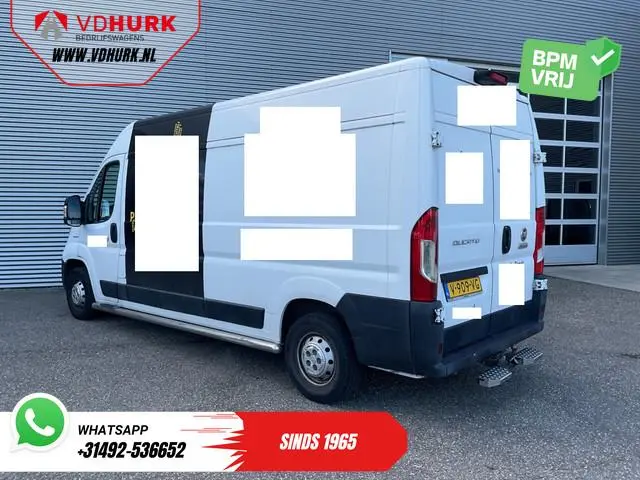 Fiat Ducato 2.3 MJ 180 pk L3H2 NL Auto/ Alarm III/ 270Gr.Deuren/ Climate/ Navi/ Cruise/ Camera/ Side...