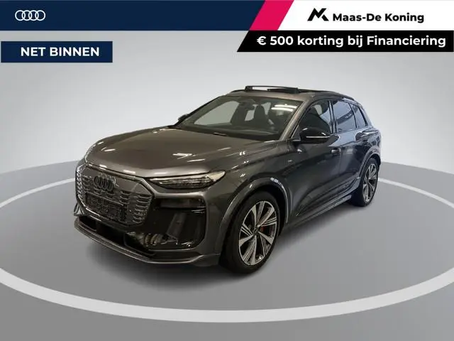 Audi Q6 e-tron S edition performance 100 kWh 306pk · SOH 97,9% · Panoramadak · 360 Camera · Inklap....