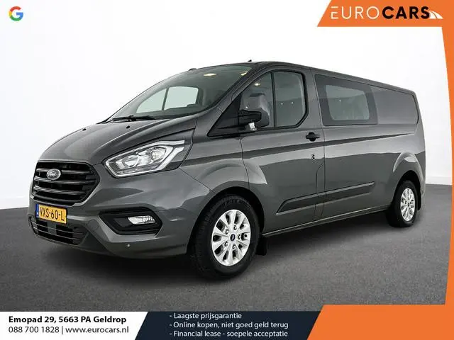 Ford Transit Custom 300 2.0 TDCI Automaat L2H1 Trend Dubbele Cabine Airco Navigatie Cruisecontrol Ca...