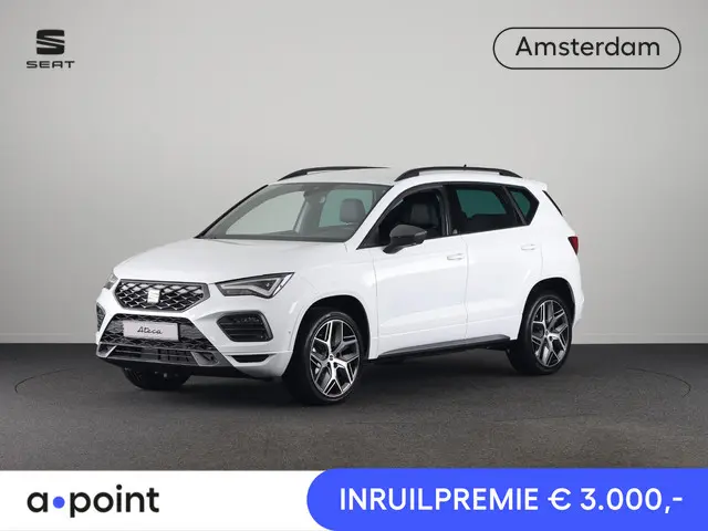 SEAT Ateca 1.5 TSI FR Business Intense | Glacial White Metallic | Velgen: 'Exclusive Cosmo Grey', 19...