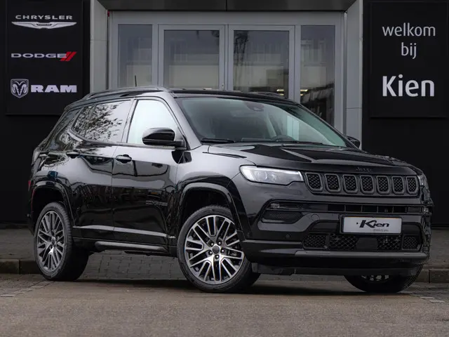 Jeep Compass 1.5T e-Hybrid S | Lederen bekleding met memory| Stoel verkoeling | ACC | LED |