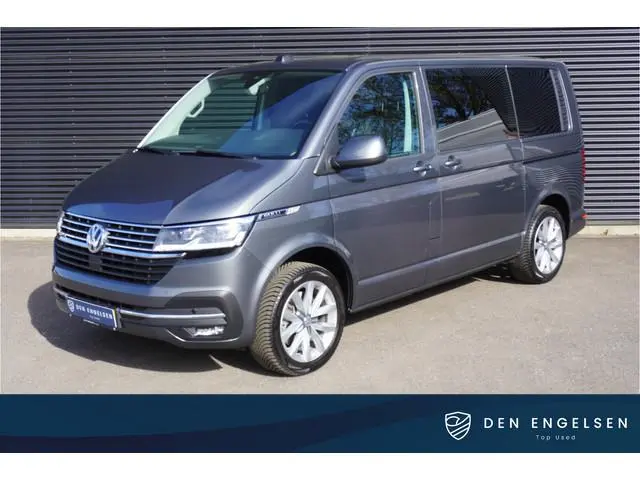 Volkswagen Transporter 199pk Automaat 4x4 Bulli Dubbele cabine Trekhaak Camera Apple Carplay Navigat...