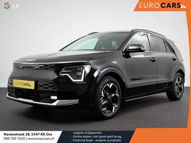 Kia Niro EV ExecutiveLine 64.8 kWh Navigatie Half Leder Schuif-kantel dak Elektrische bedienbare ach...