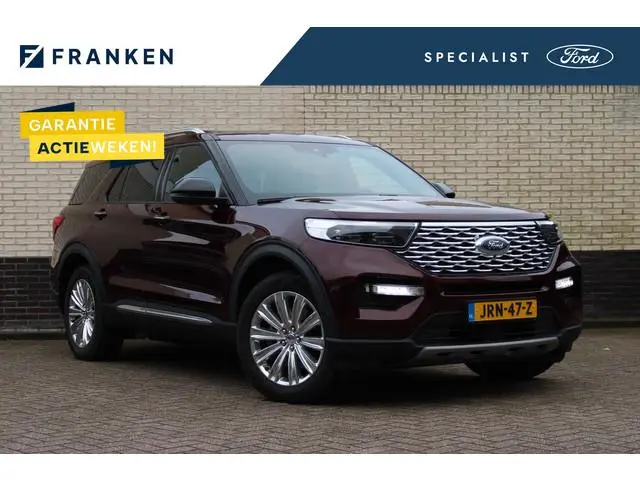 Ford Explorer 3.0 V6 EcoBoost PHEV Platinum Panoramadak | Leder | Massage | B&O