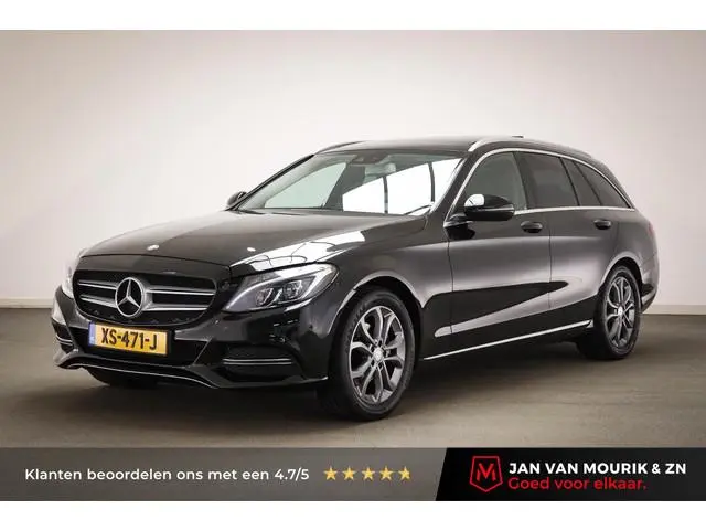 Mercedes-Benz C-klasse Estate 200 Premium Plus | PANORAMADAK | HALF LEDER | STOELVERWARMING | SFEERV...