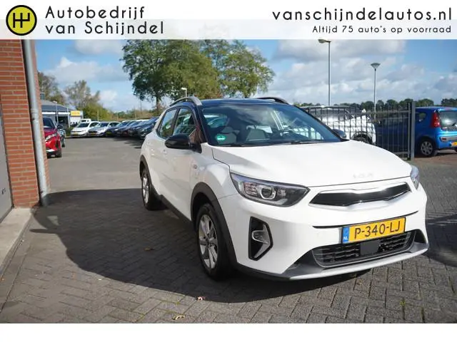 Kia Stonic 1.0 T-GDi MHEV DYNAMICLINE TWO TONE ORIGINEEL NEDERLANDS TREKHAAK CAMERA ANDROID/APPLECAR...