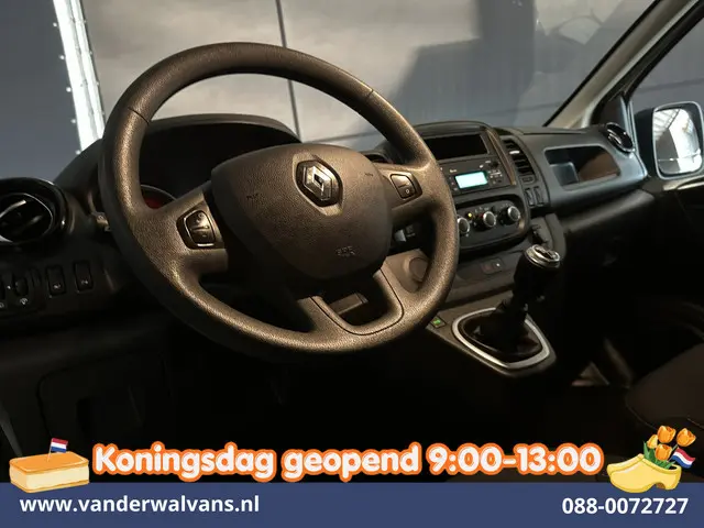 Renault Trafic 2.0 dCi 120pk L2H1 Euro6 Airco | LED | Cruisecontrol | Parkeersensoren Bijrijdersbank