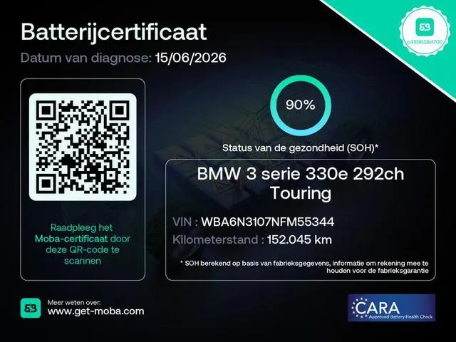 BMW 3-serie Touring 330e High Executive | SoH 90% | Panoramadak | Trekhaak | Memory | Stuurverwarmin...