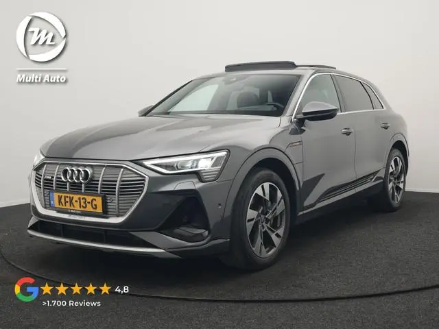 Audi e-tron 50 Quattro 2x S Line 313pk 71 kWh Dealer O.H INCL BTW | Luchtvering | Panodak | Head Up...