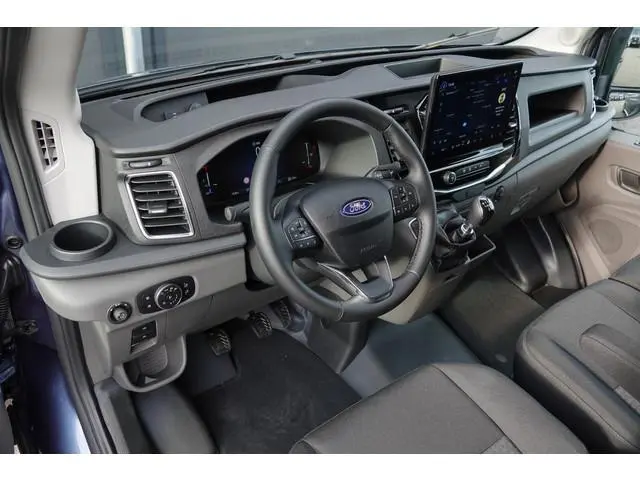 Ford Transit L3H2 | 2.0Tdci 165Pk | 350 | Raptor Edition | 2x Schuifdeur | Nieuw Model | Chrome Blue