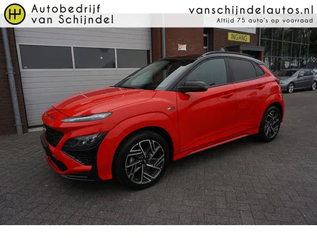 Hyundai Kona 1.0 T-GDI N LINE KEURIGE NETTE STAAT! ORIGINEEL NL! DEALER ONDERHOUDEN! CAMERA STOELKOE...