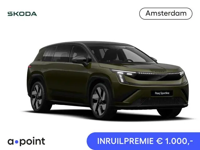 Skoda Peaq 90 Sportline 7p. 286 pk | Winter Pakket | Trekhaak | Panorama Dak | Zwart Dak | Derde zit...