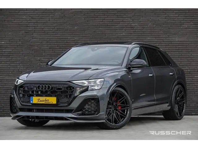 Audi Q8 60TFSI-e 490Pk | Quattro | Competition | Luchtvering | Panoramadak | 'S' Sportstoelen | Spoi...