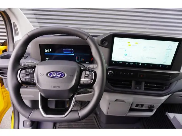 Ford E-Transit Custom 340 L2H1 65 kWh 330km WLPT 136pk 2x Schuifdeur Apple Carplay Camera ACC Cruise...