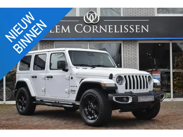 Jeep Wrangler Unlimited 3.6 Sahara Navi Leder Stoelverwarming Apine