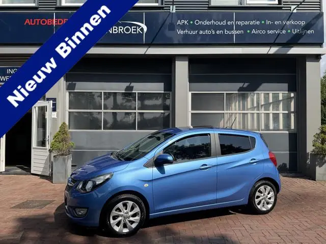 Opel KARL 1.0 ecoFLEX Cosmo Airco,14Inch,Cv,Cruise,Schuifdak,Electr.ramen Bj 2016 Km 89.000