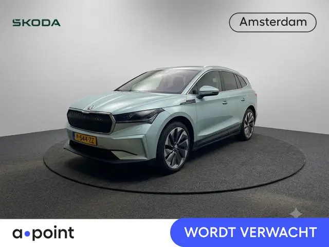 Skoda Enyaq iV 80 204 pk |SOH 97,99% |  Navigatie | Parkeersensoren | Achteruitrijcamera | Lederen b...