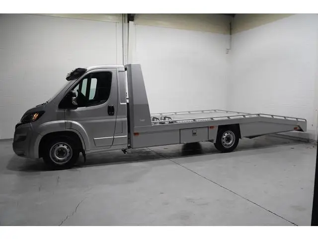 Fiat Ducato 2.2 Mjet 140 pk Autotransporter Tijhof BPM vrij Airco, Trekhaak 3.000 kg, Cruise control...