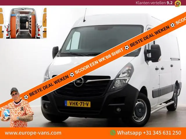 Opel Movano 2.3 Turbo 150pk L2H2 Camera/Inrichting/2x Schuifdeur 11-2020