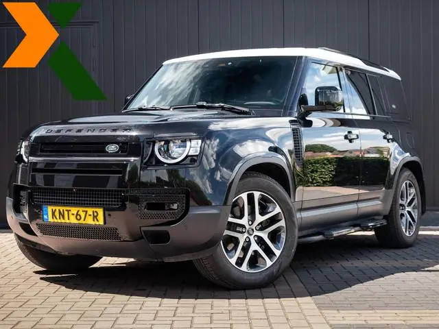 Land Rover Defender 110 2.0 P400e S | Black Pack | Leder interieur | Wit Dak | Adapt Cruise | Cold C...