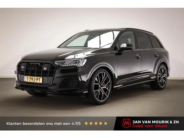 Audi Q7 4.0 TFSI SQ7 quattro 7p | PANORAMDAK | LEDER | STOELVERWARMING | TREKHAAK | 22"