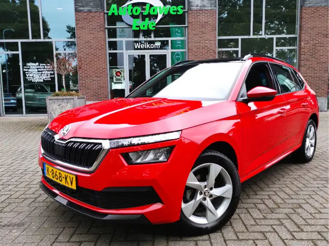 ŠKODA Kamiq 1.0 TSI DSG Sport Business Panoramadak - Adaptieve Cr.control - Dodehoek detectie - Digi...