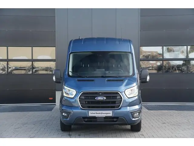 Ford Transit 350 2.0 TDCI L3H2 Limited DC 185pk 5 Zits  - 2x Schuif - Trekhaak - Cruise - Camera - B...