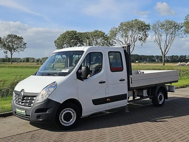 RENAULT MASTER 2.3 dub.cab open-laadbak