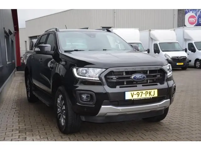 Ford Ranger 2.0 Eco Blue 215pk  Automaat grijs kenteken
