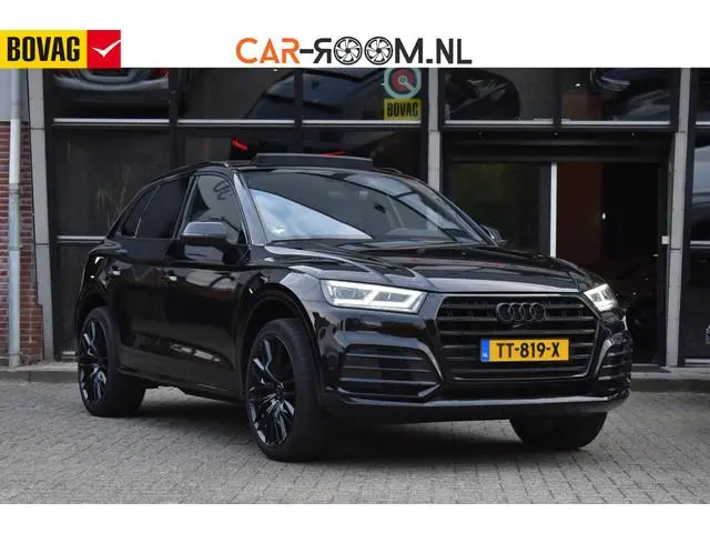 Audi Q5 2.0 TFSI quattro Sport 3x S Line Pano ALLBlack NAP Trekhaak