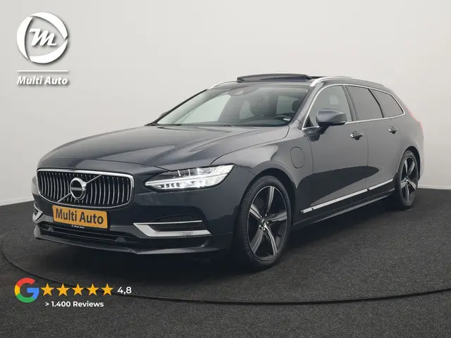 Volvo V90 T8 AWD Inscription Plug In Hybrid 394pk Dealer O.H PHEV | Trekhaak af Fabriek | Panodak |...