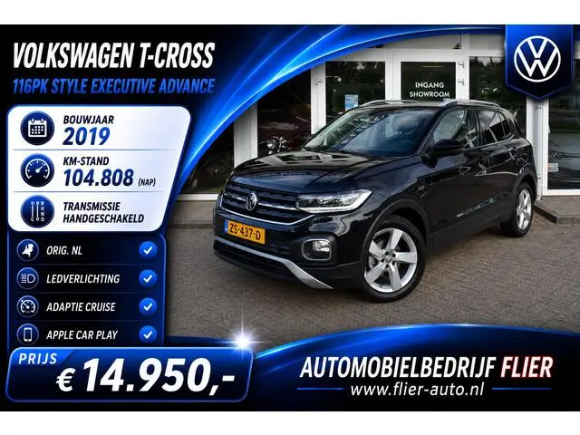 Volkswagen T-Cross 1.0 116PK TSI Style Executive Advance | Orig. NL | Nap |